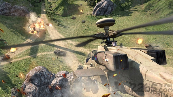 武装直升机空袭战手机版-游戏截图8